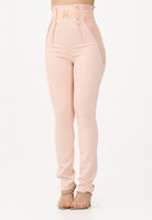 ELISABETTA FRANCHI Pantalone elegante nude da donna con bustier PA18062E2 EA1 ELISABETTA FRANCHI 