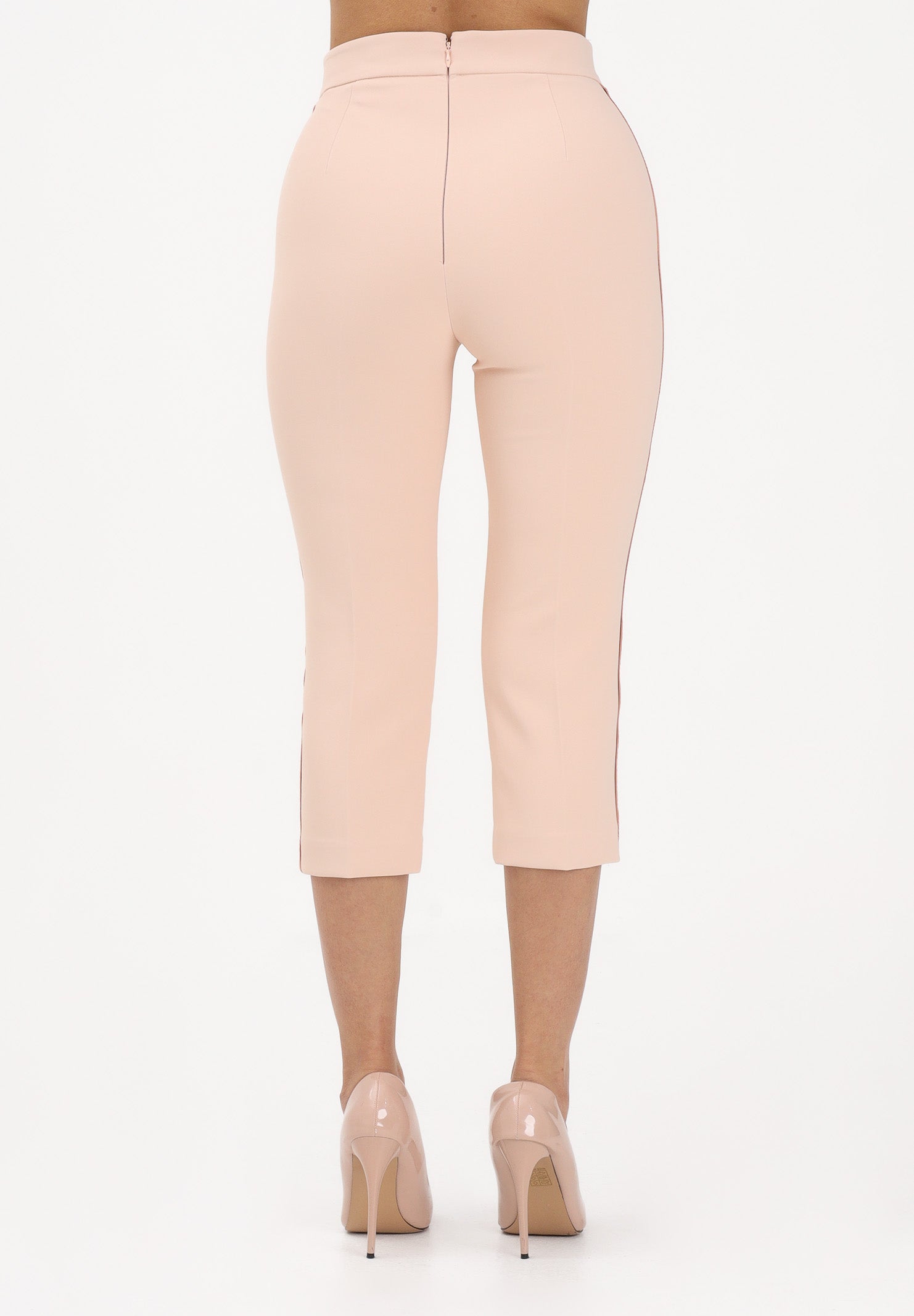 ELISABETTA FRANCHI Pantalone Capri nude da donna PA19063E2 EA1 ELISABETTA FRANCHI 
