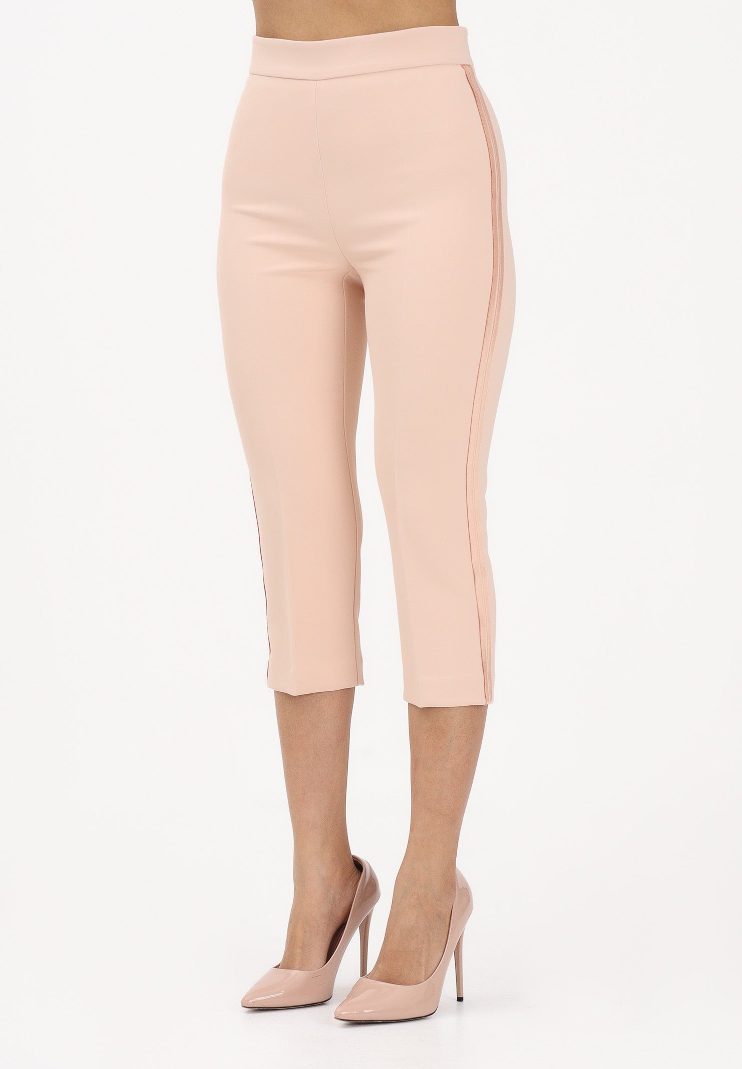 ELISABETTA FRANCHI Pantalone Capri nude da donna PA19063E2 EA1 ELISABETTA FRANCHI 