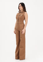 ELISABETTA FRANCHI Tuta in denim cuoio da donna TJ45N61E2 AI6 ELISABETTA FRANCHI 
