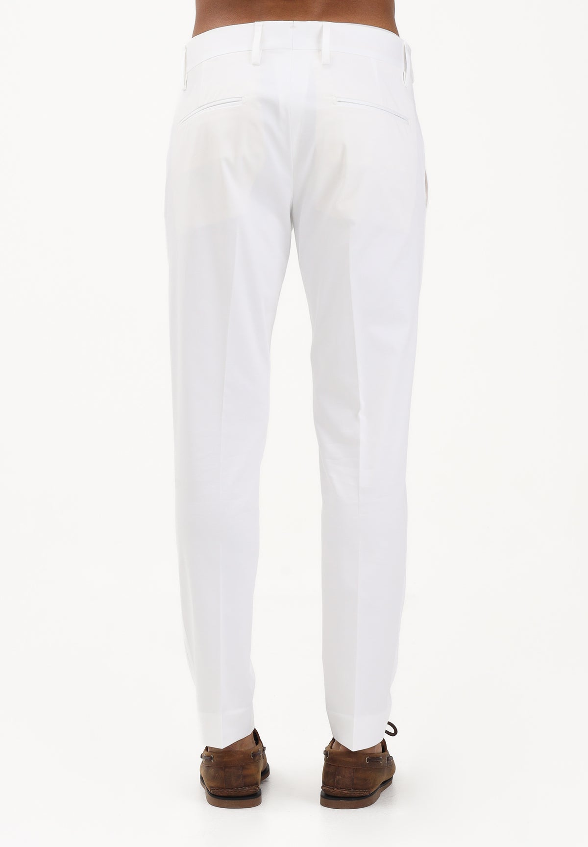 ENTRE AMIS Pantalone elegante bianco da uomo P268188SENNA2436 2002 ENTRE AMIS 