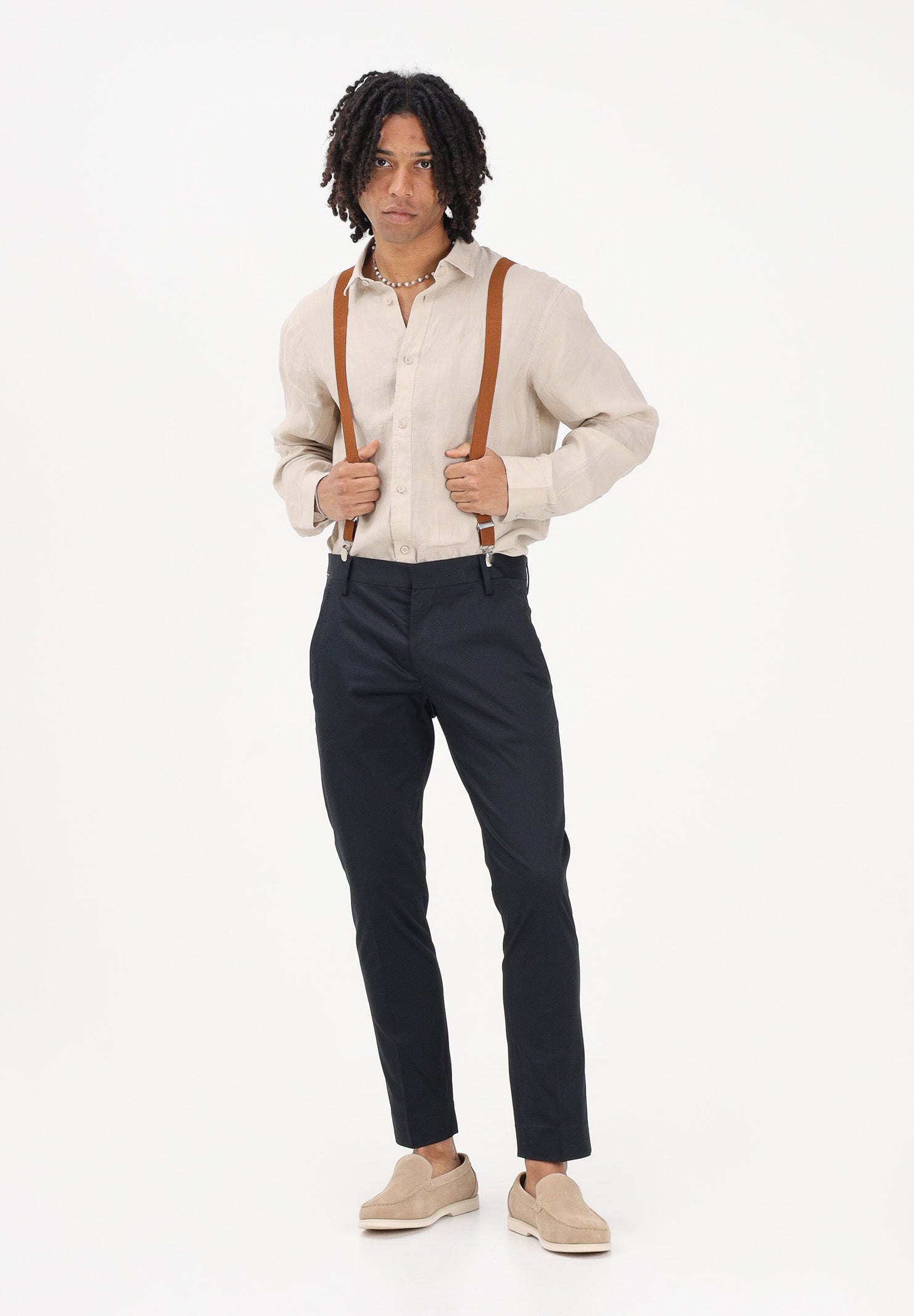 ENTRE AMIS Pantalone elegante blu da uomo P268188SENNA2436 4169 ENTRE AMIS 