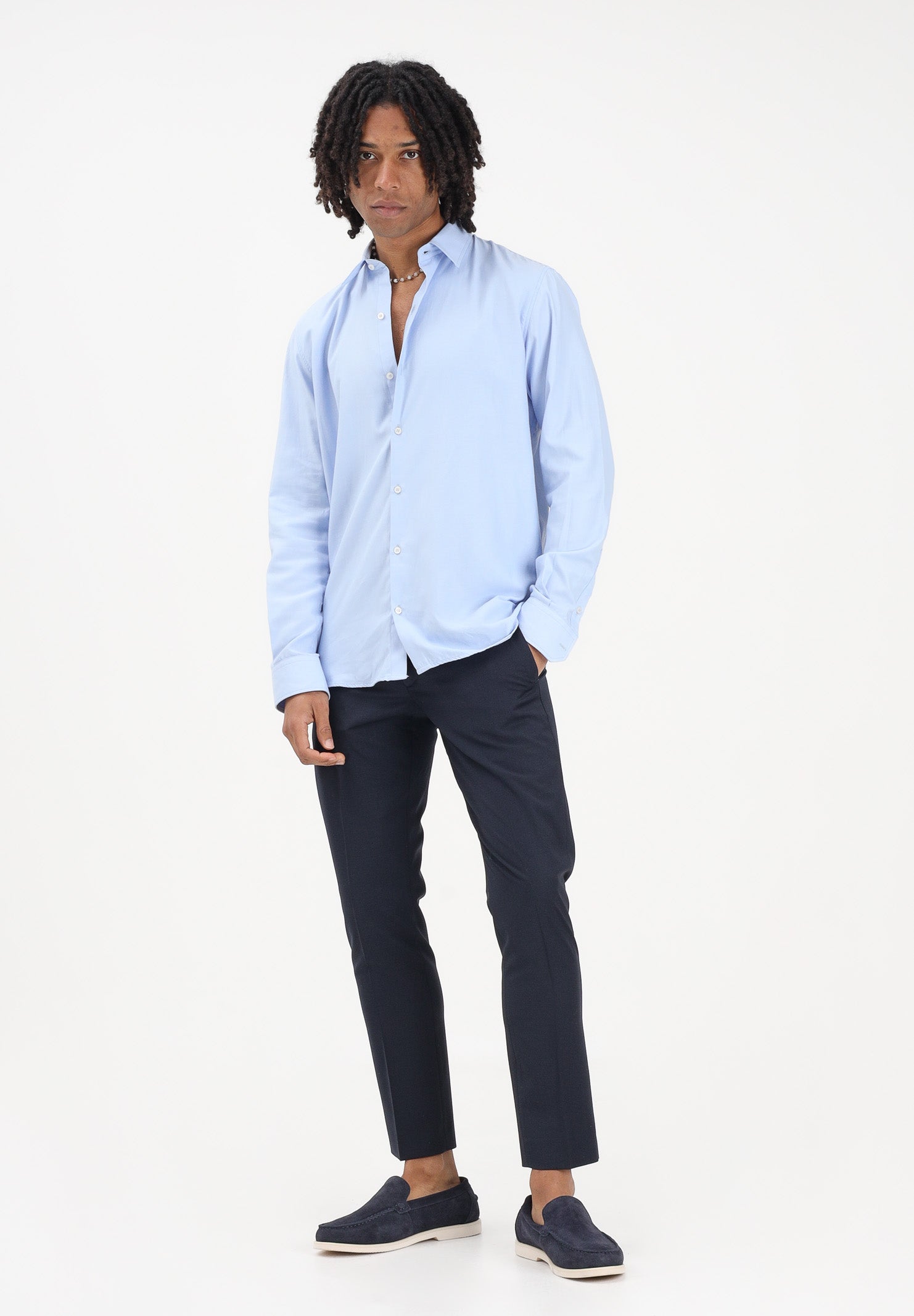 ENTRE AMIS Pantalone blu da uomo P268188SENNA2654 4169 ENTRE AMIS 