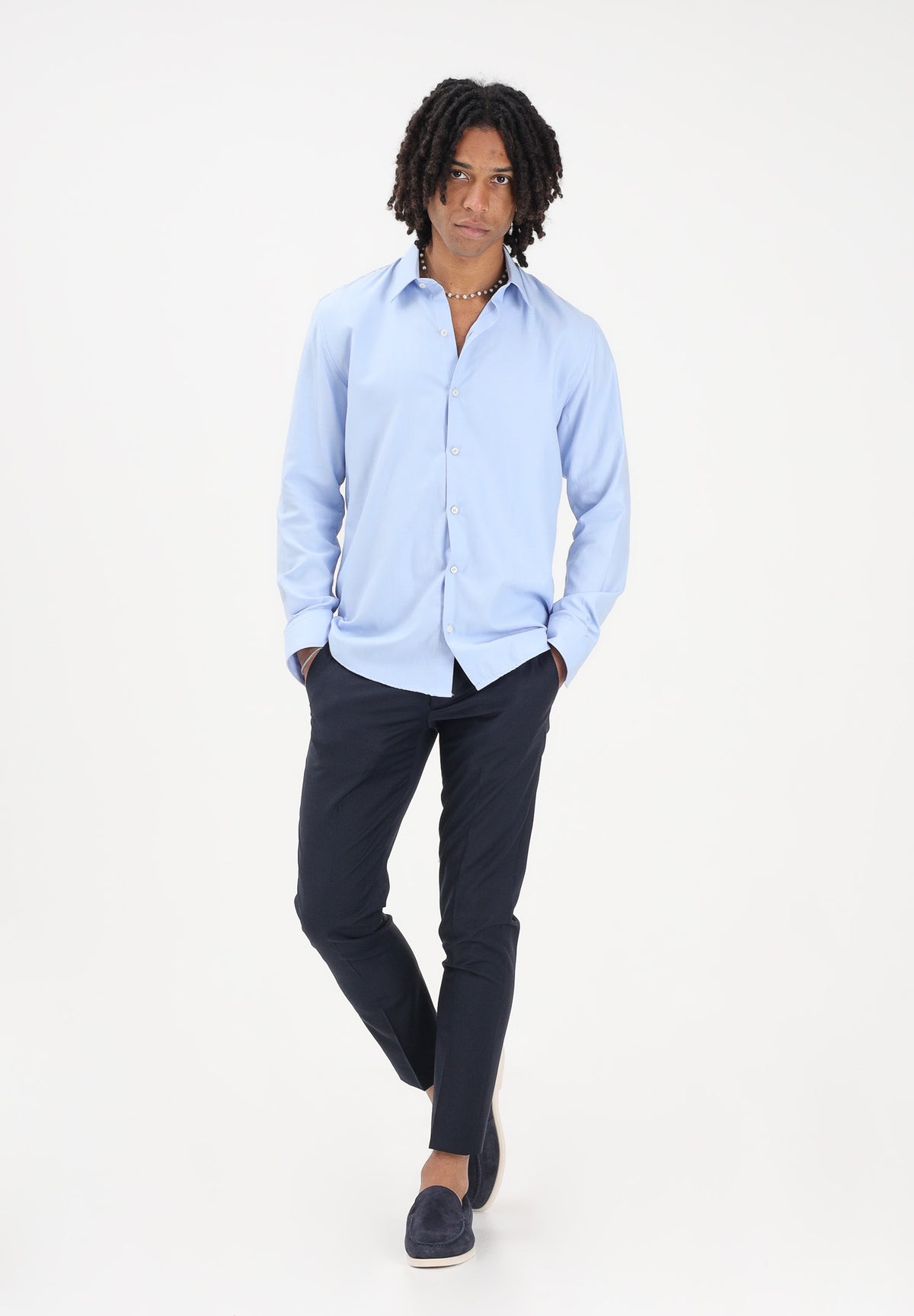 ENTRE AMIS Pantalone blu da uomo P268188SENNA2654 4169 ENTRE AMIS 
