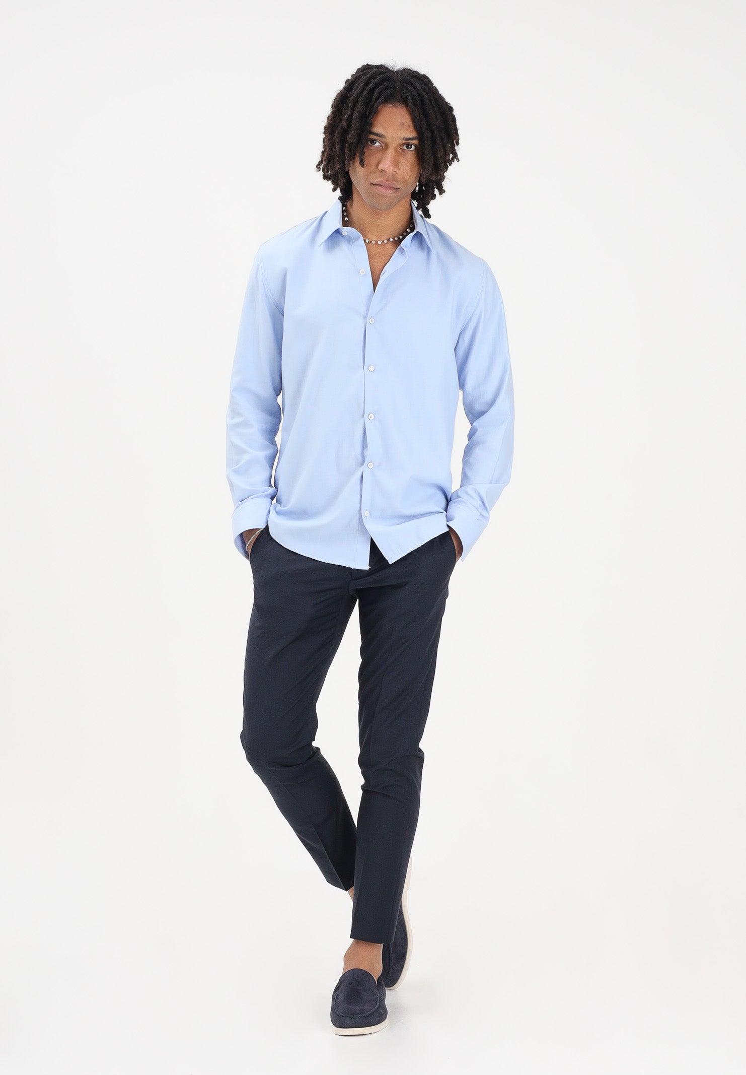 ENTRE AMIS Pantalone blu da uomo P268188SENNA2654 4169 ENTRE AMIS 
