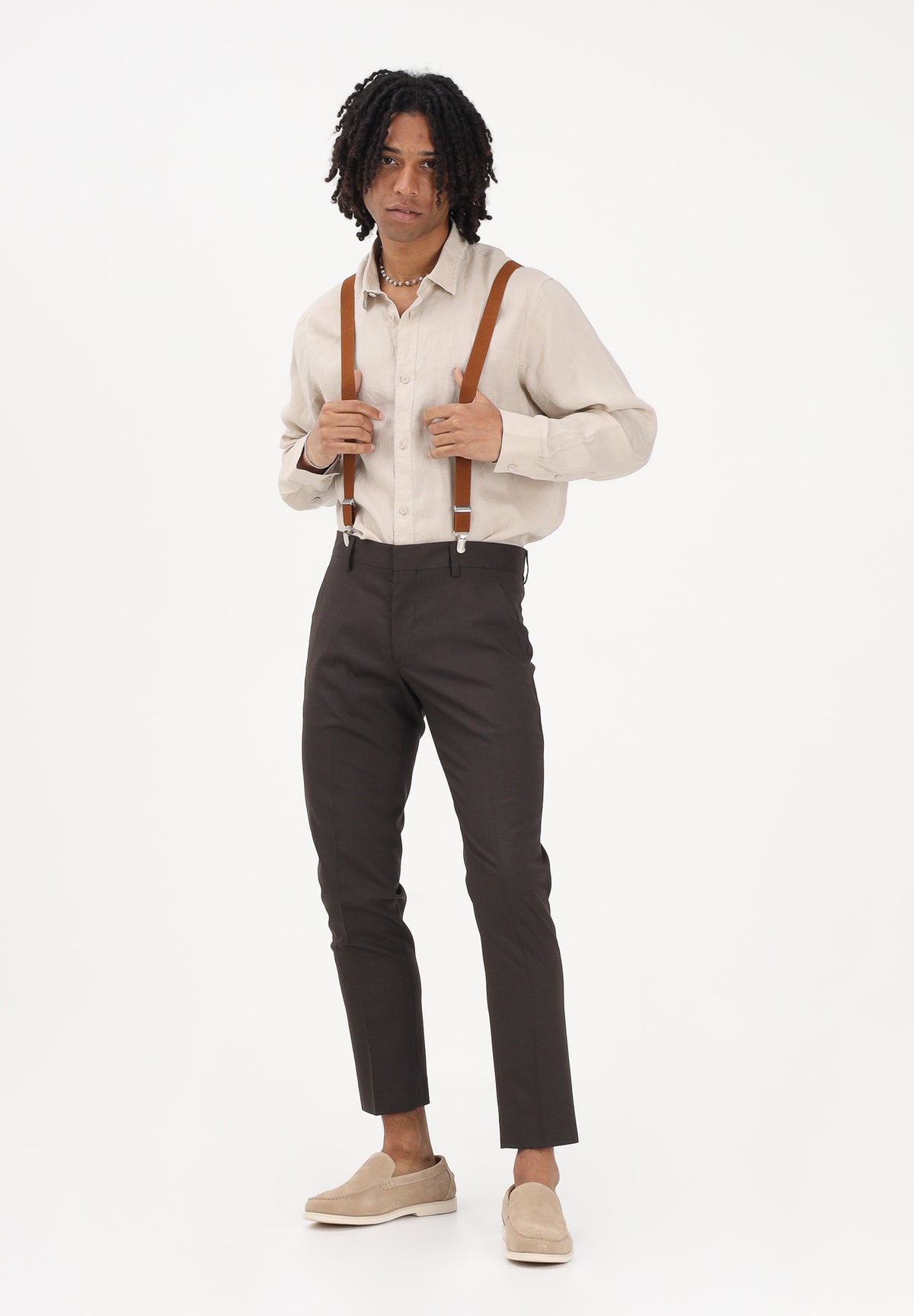 ENTRE AMIS Pantalone marrone da uomo P268188SENNA2654 5174 ENTRE AMIS 