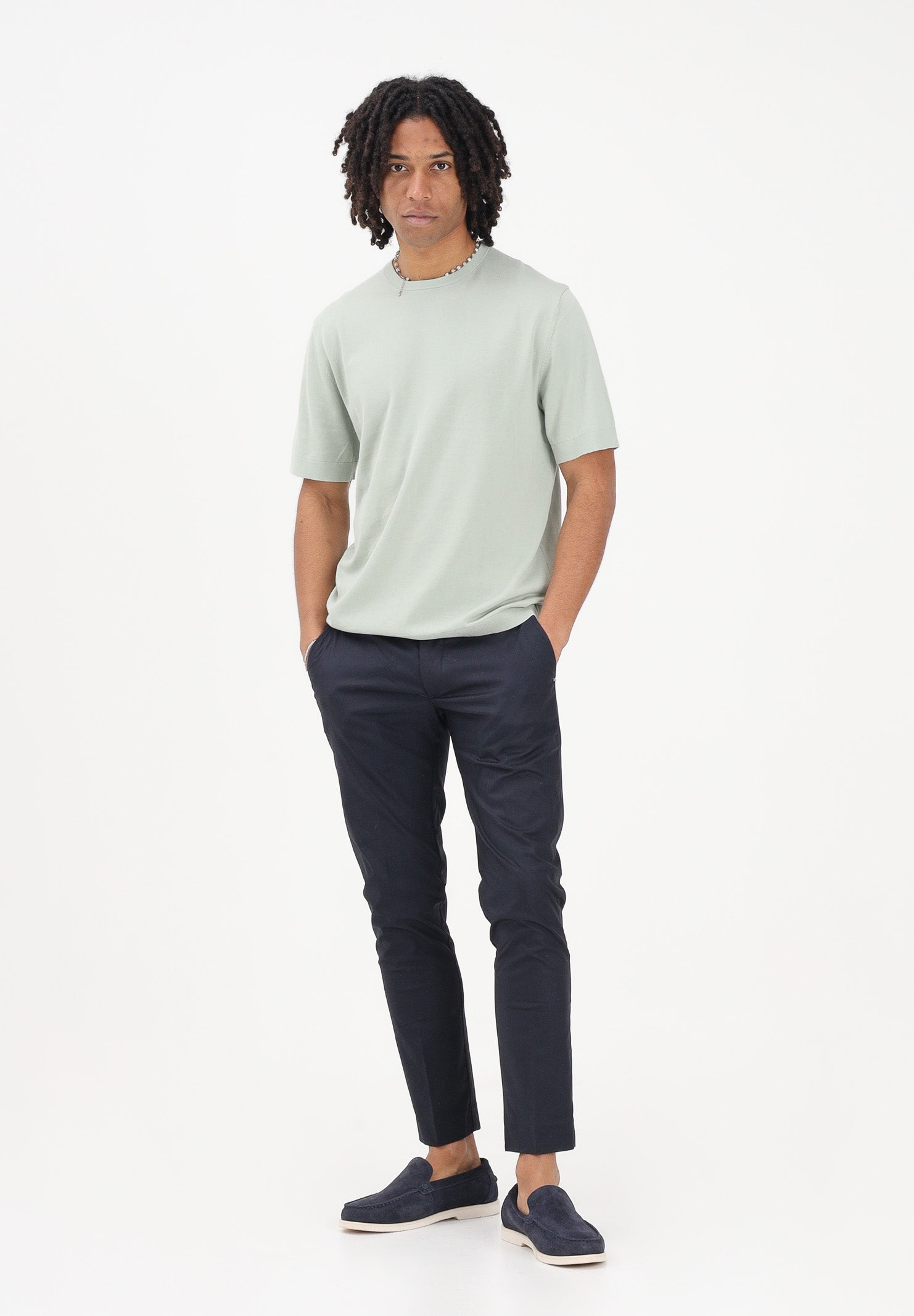 ENTRE AMIS Pantalone blu da uomo P268188SENNA2779 4169 ENTRE AMIS 