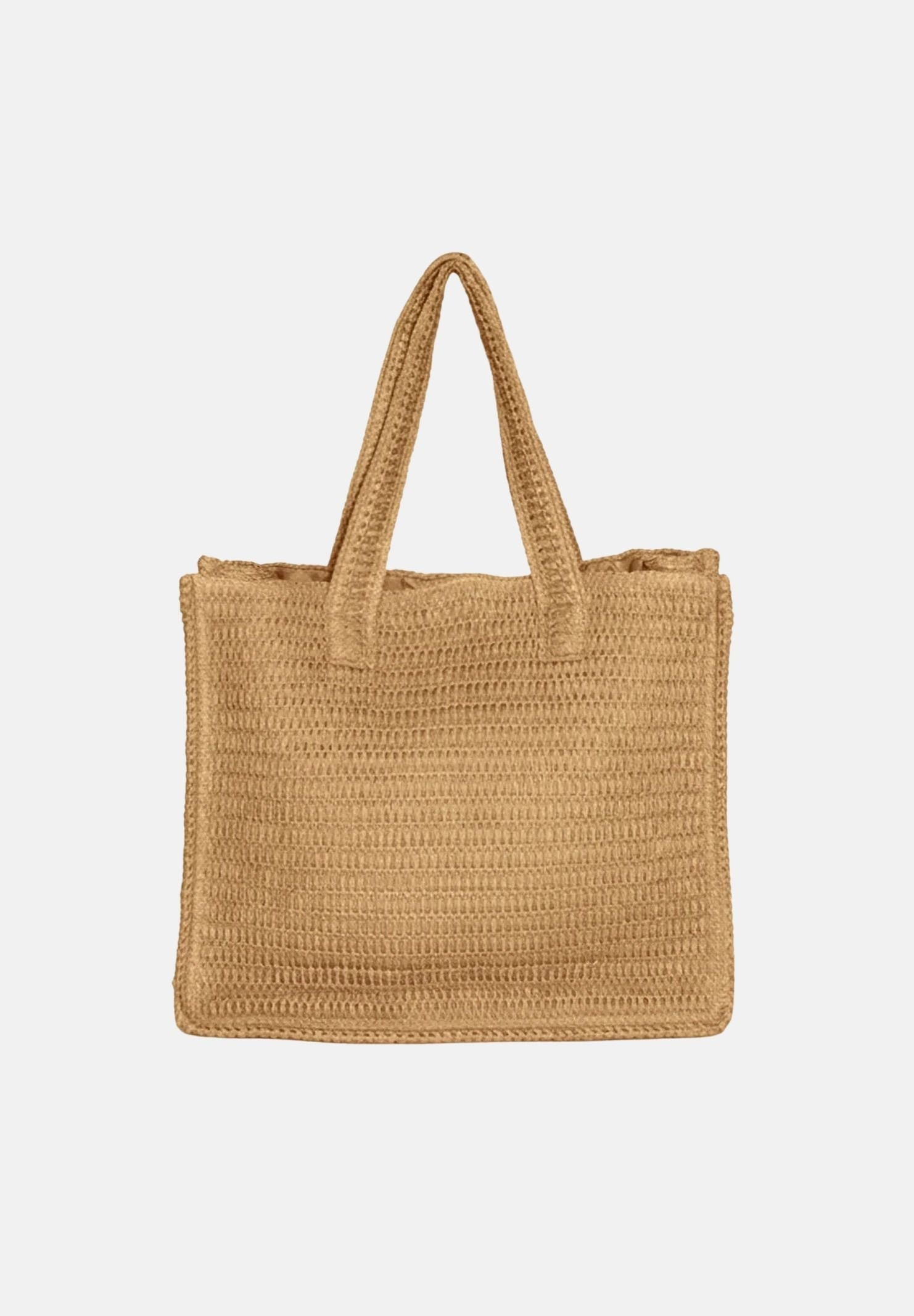 F**K Borsa mare beige da donna con logo FA26-SW0001BG . F**K 