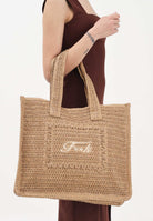 F**K Borsa mare beige da donna con logo FA26-SW0001BG . F**K 
