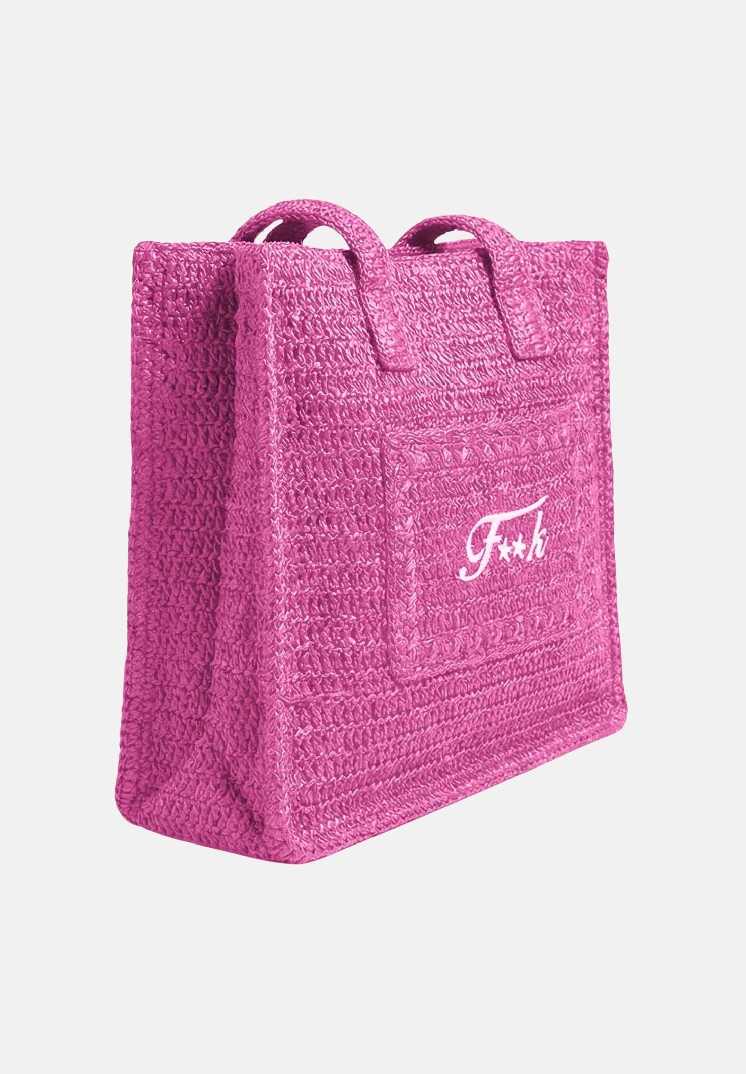 F**K Borsa mare fucsia da donna con logo FA26-SW0001FX . F**K 