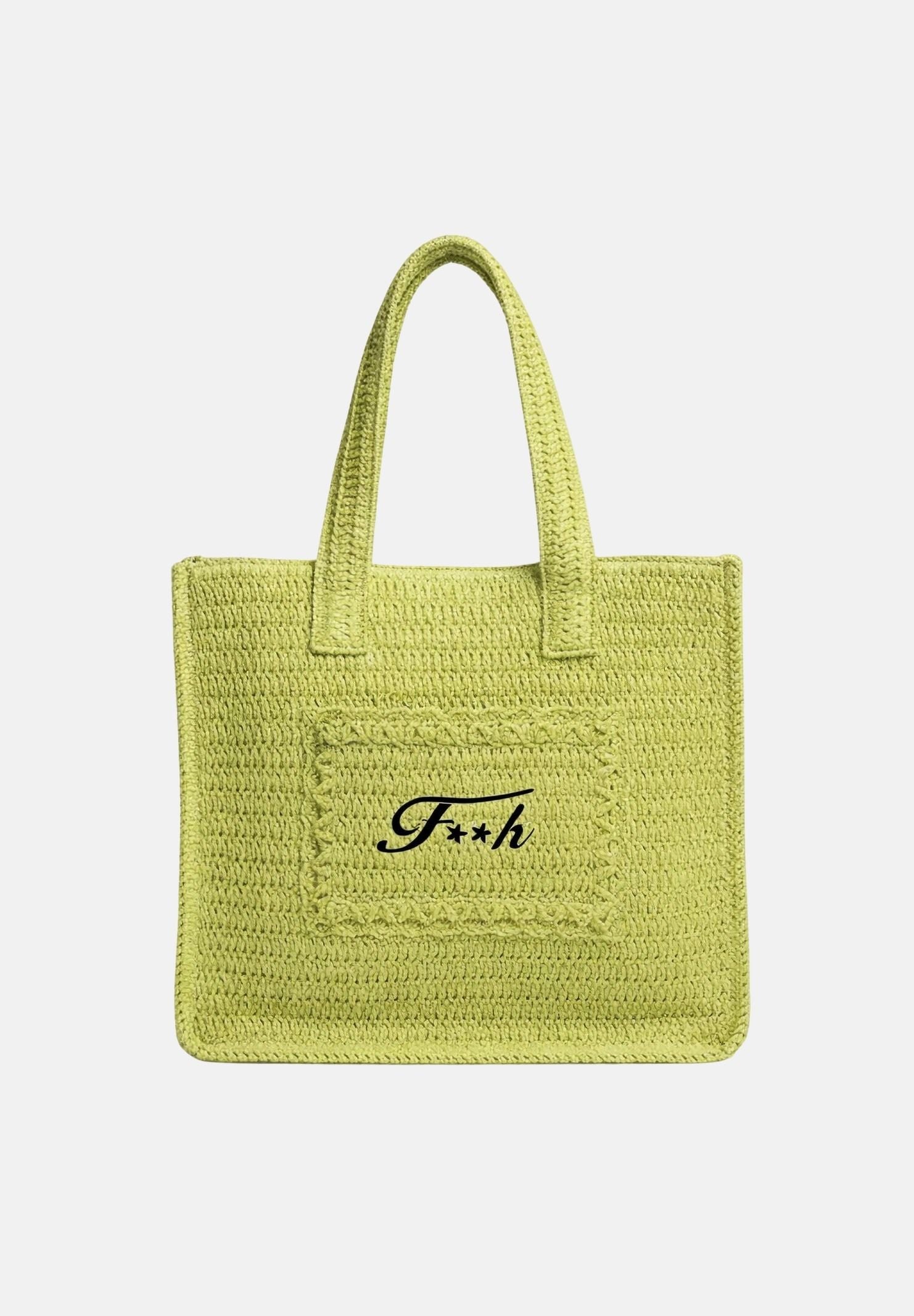 F**K Borsa mare lime da donna con logo FA26-SW0001LI . F**K 