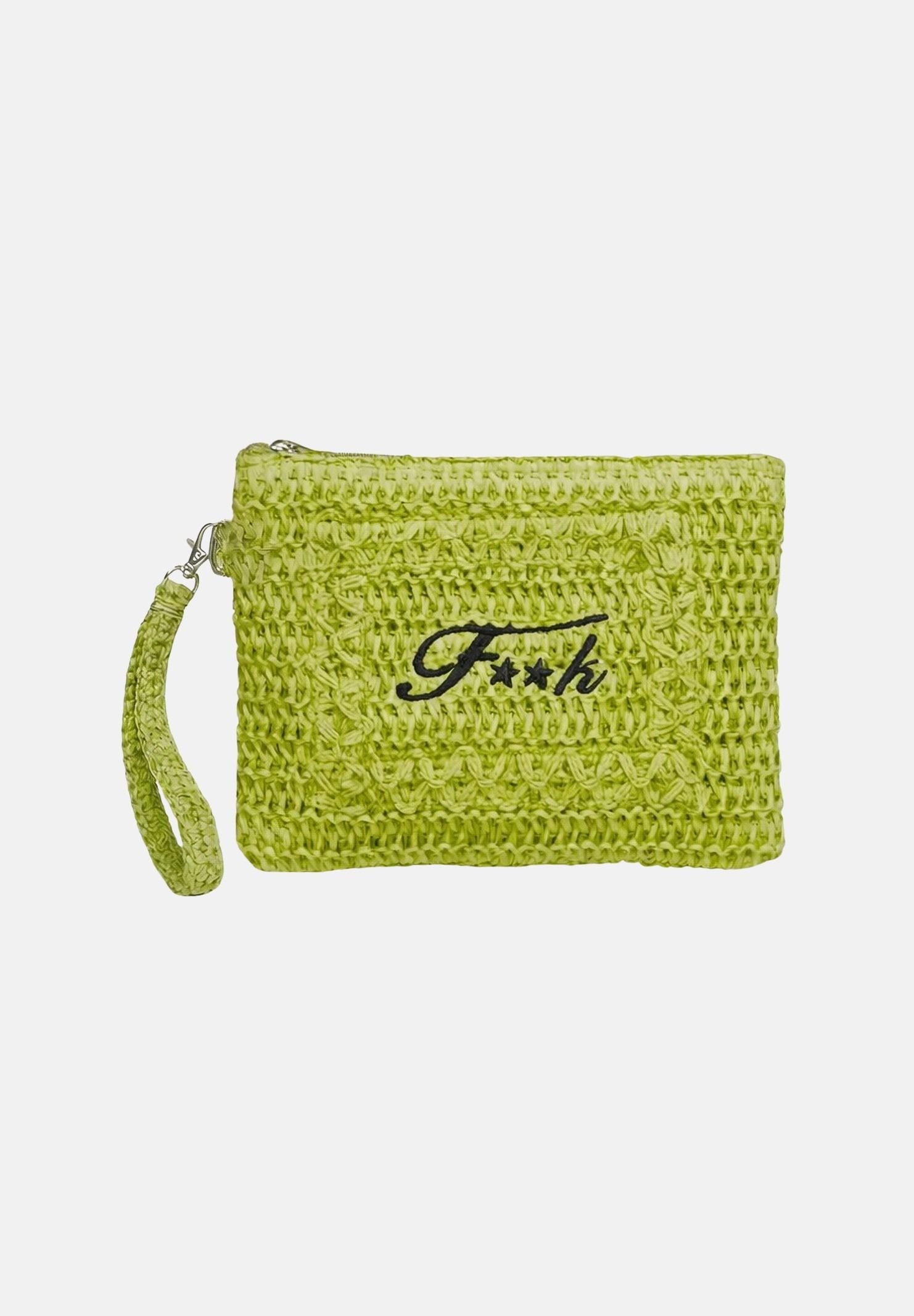 F**K Pochette lime da donna FA26-SW0007LI . F**K 