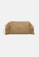F**K Pochette in rafia beige da donna FA26-SW0050BG . F**K 