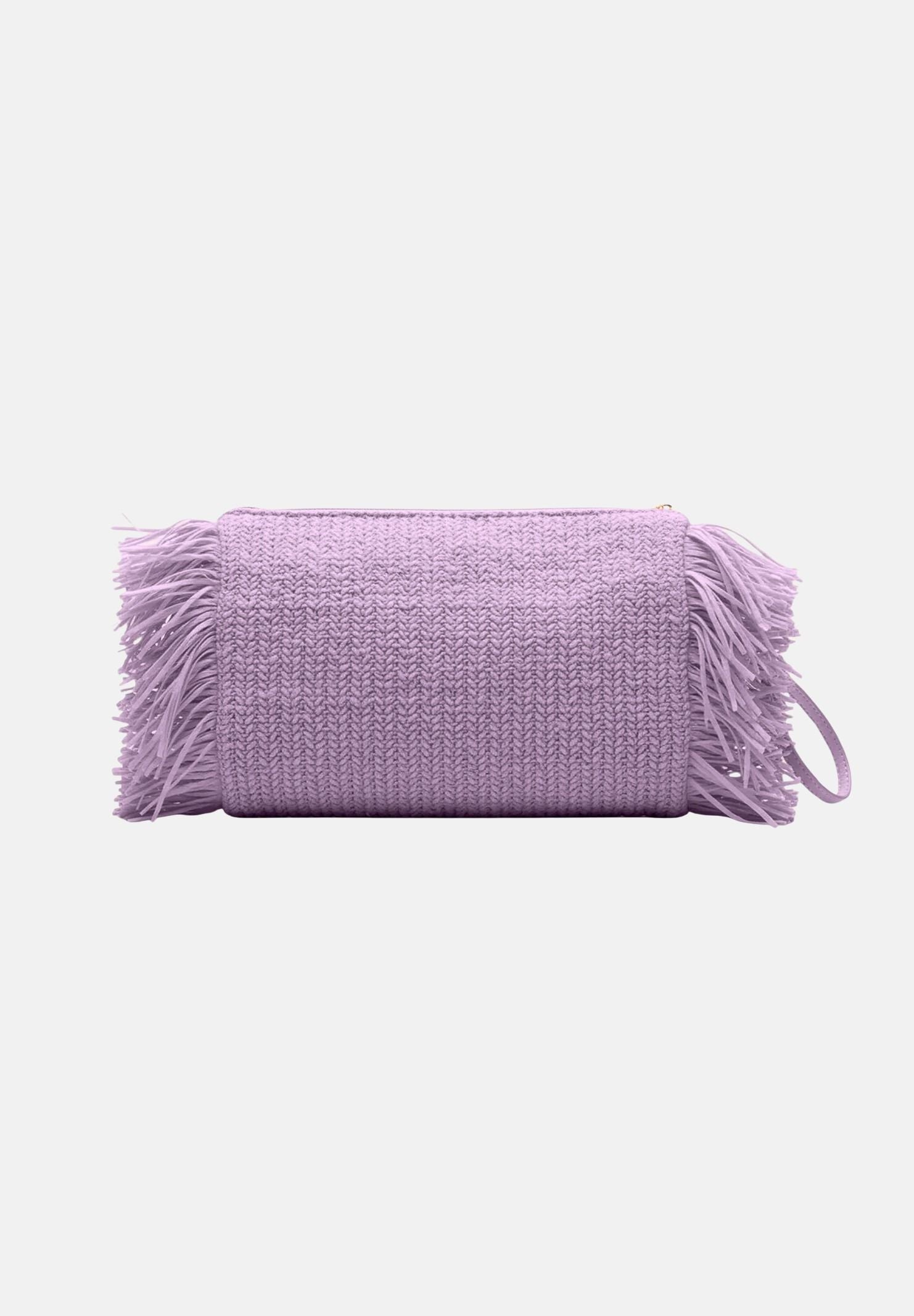 F**K Pochette in rafia lilla da donna FA26-SW0050LC . F**K 