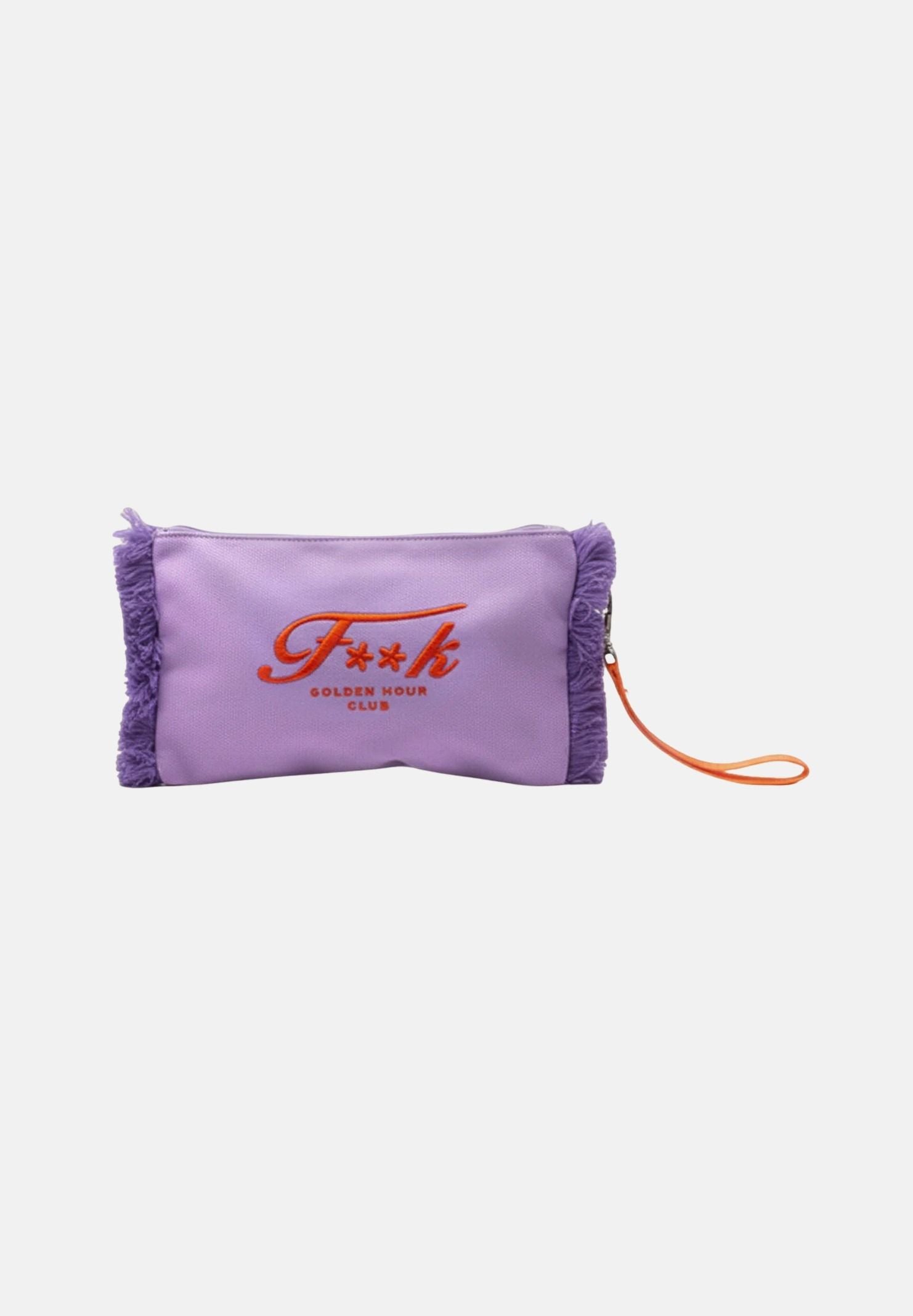 F**K Pochette lilla da donna con logo FA26-SW0108VI . F**K 