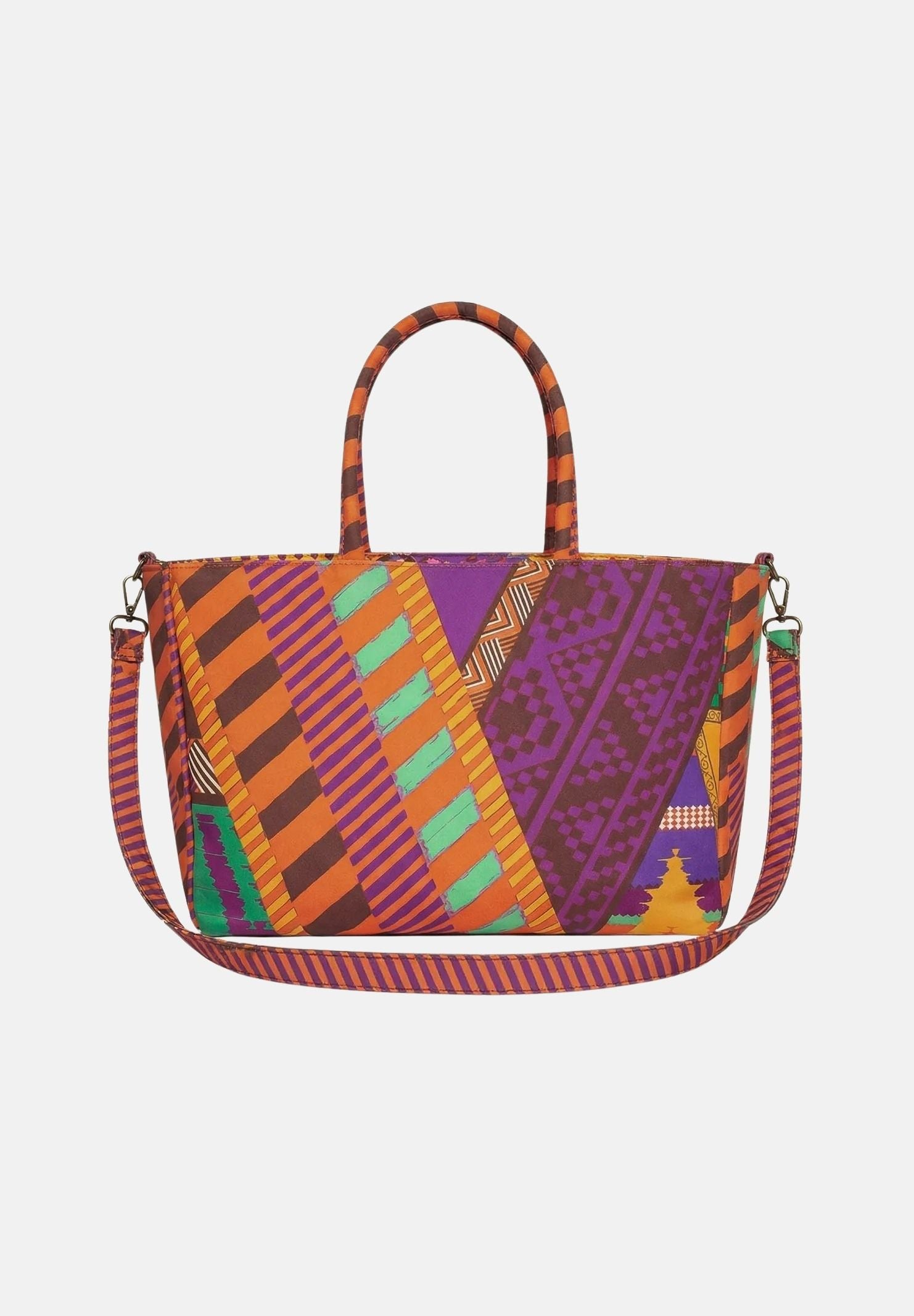 F**K Borsa mare multicolore da donna in tessuto stampato FA26-SW0121X11 . F**K 
