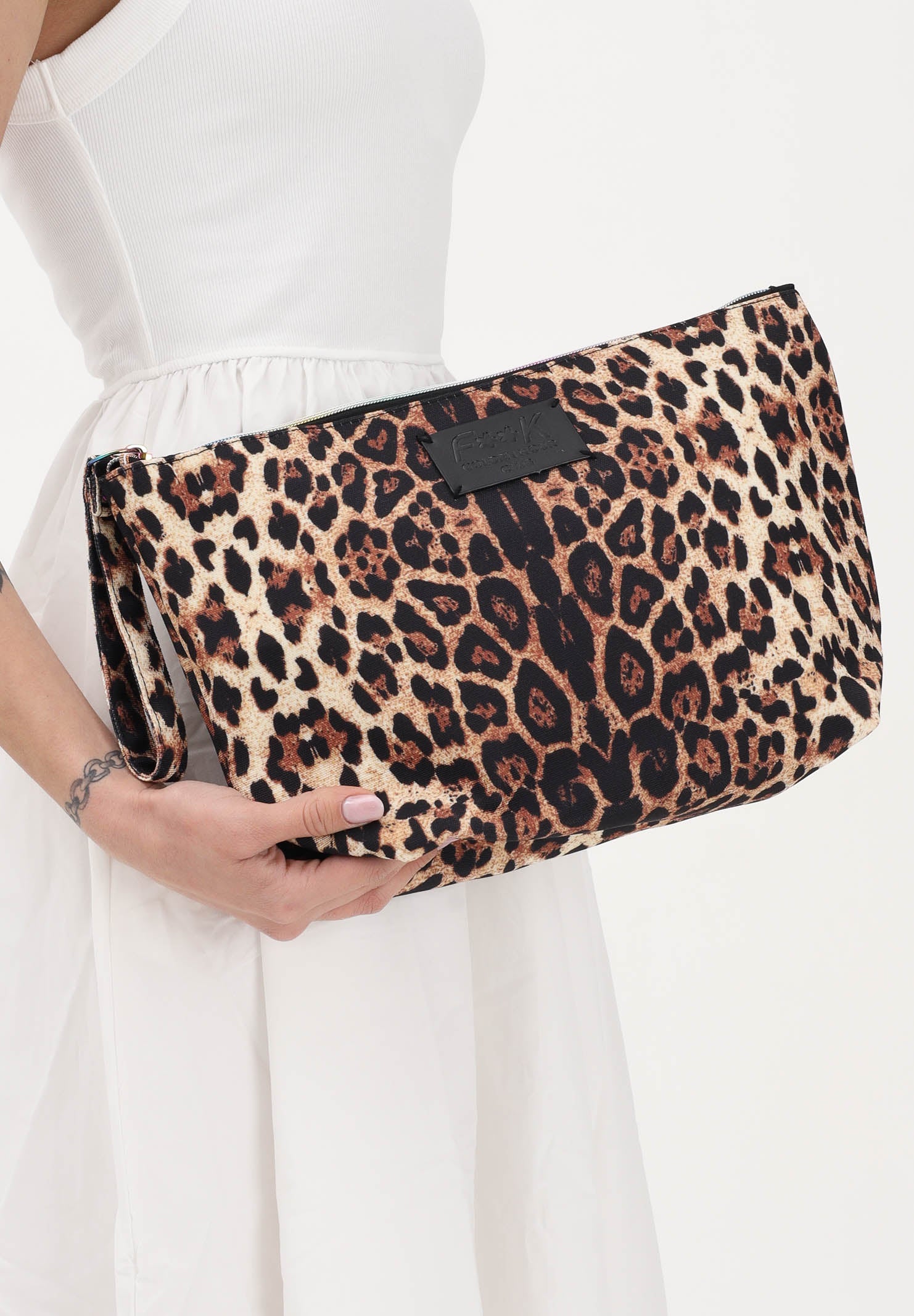 F**K Pochette leopardata da donna FA26-SW0125X02 . F**K 