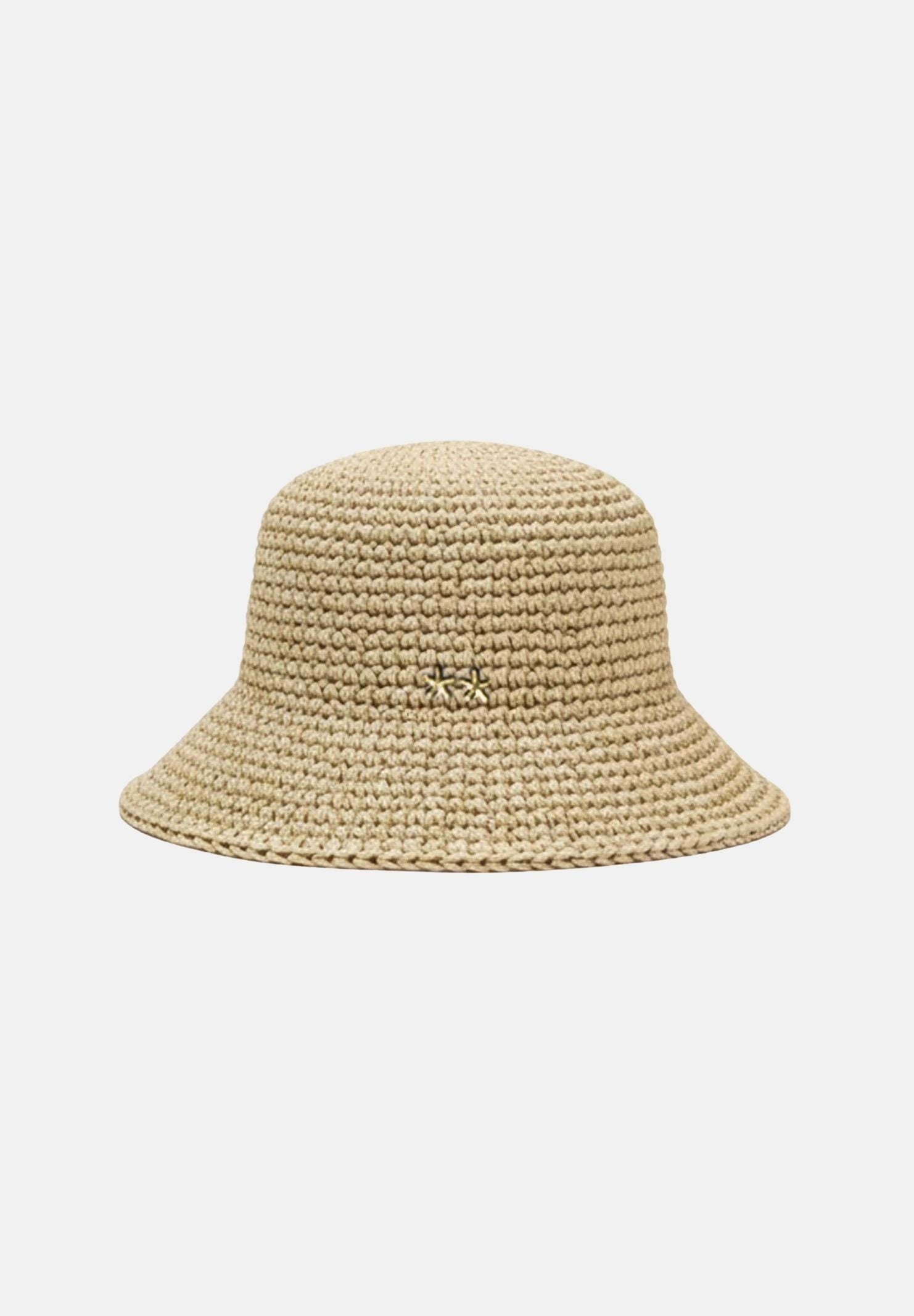 F**K Cappello in paglia beige da donna FA26-SW0441BG . F**K 