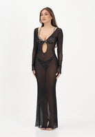 F**K Abito lungo nero da donna FK00-SW1843BK . F**K 