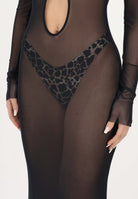 F**K Abito lungo nero da donna FK00-SW1843BK . F**K 