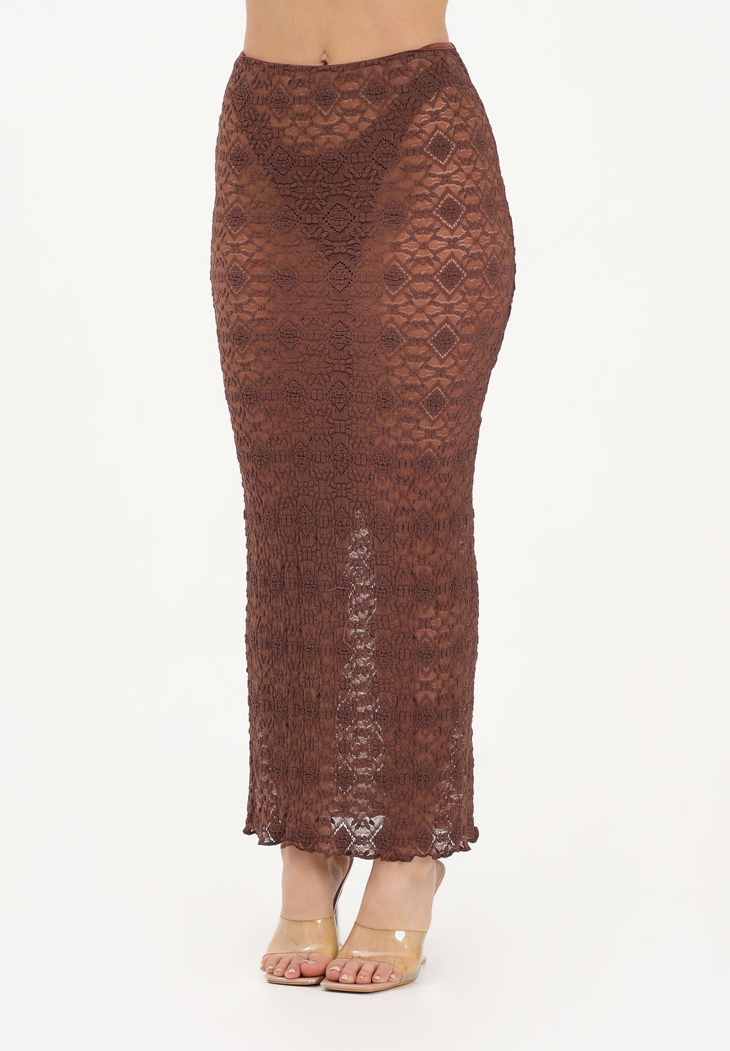F**K Gonna midi marrone da donna FK26-SW0208BN . F**K 