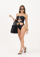 F**K costume da bagno intero trikini Black nero donna. FK26-SW0452BK . F**K 