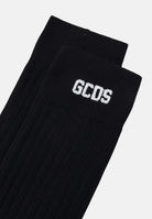 GCDS Calzini (3paia) neri per uomo e donna con logo A2EU3801UW1 99 GCDS 