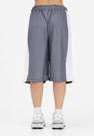 GCDS Shorts grigio per donna, ragazzi e bambini con logo C1BJQL707J338 955A GCDS 