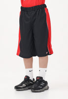 GCDS Shorts nero per donna, ragazzi e bambini con logo C1BJQL707J338 999R GCDS 