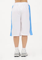 GCDS Shorts bianco per donna, ragazzi e bambini con logo C1BJQL710J338 100E GCDS 