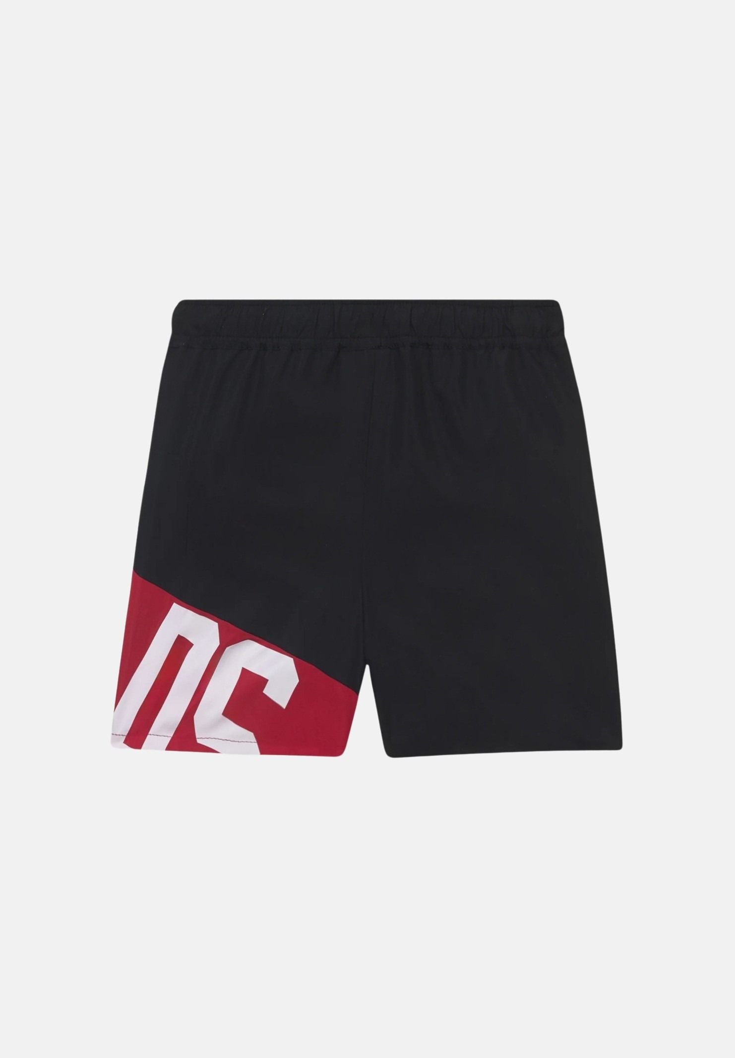 GCDS Shorts mare nero da bambino con stampa C1BJQS524T016 999R GCDS 