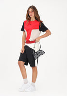 GCDS Shorts sportivo nero per uomo e donna dal design color block C1MEQL215C008 999A GCDS 