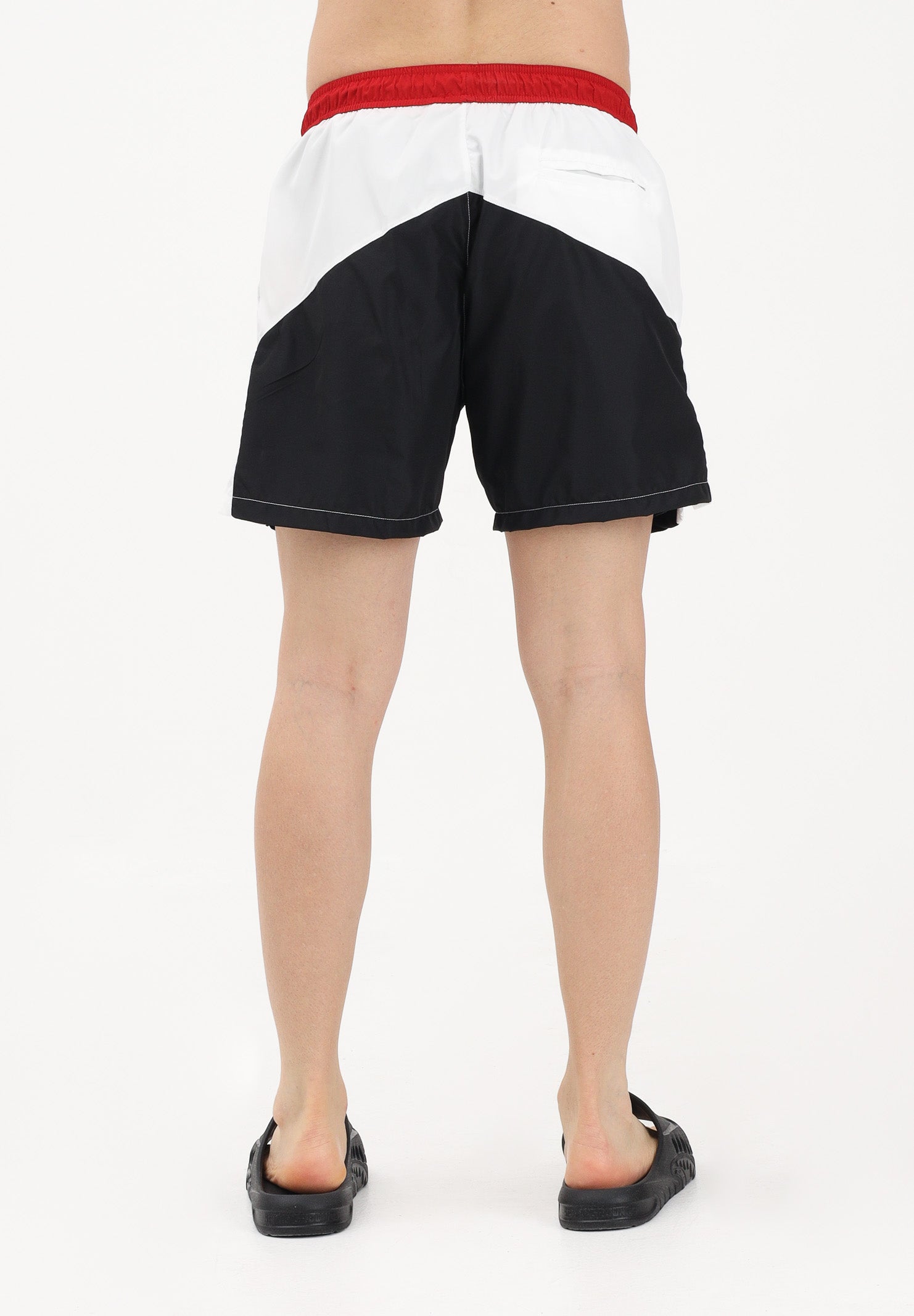 GCDS Shorts mare multicolore da uomo con logo C1MEQS246T016 999A GCDS 