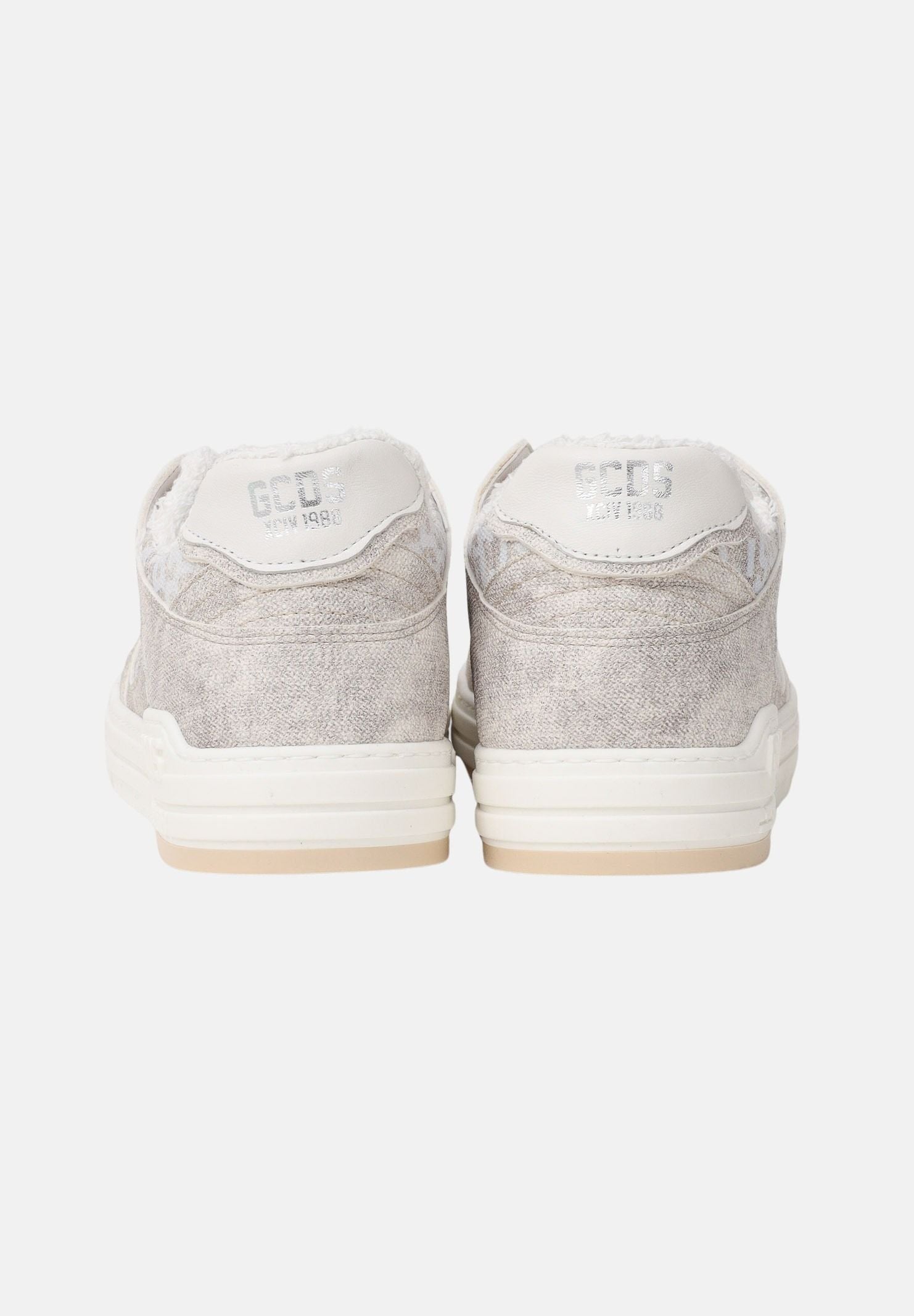GCDS Sneakers beige da uomo con GCDS Monogram GCU1136 126 GCDS 