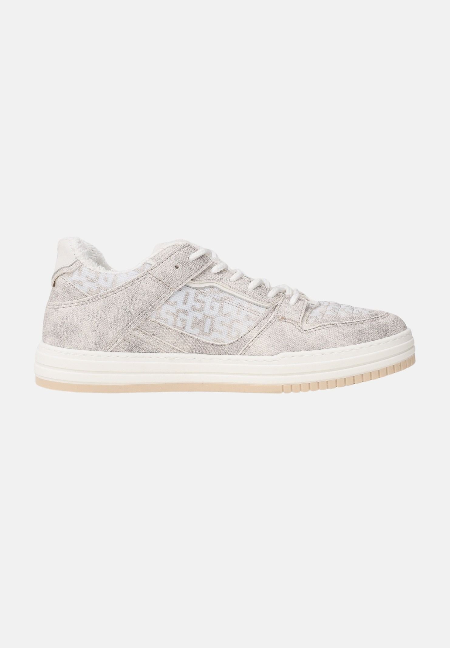 GCDS Sneakers beige da uomo con GCDS Monogram GCU1136 126 GCDS 