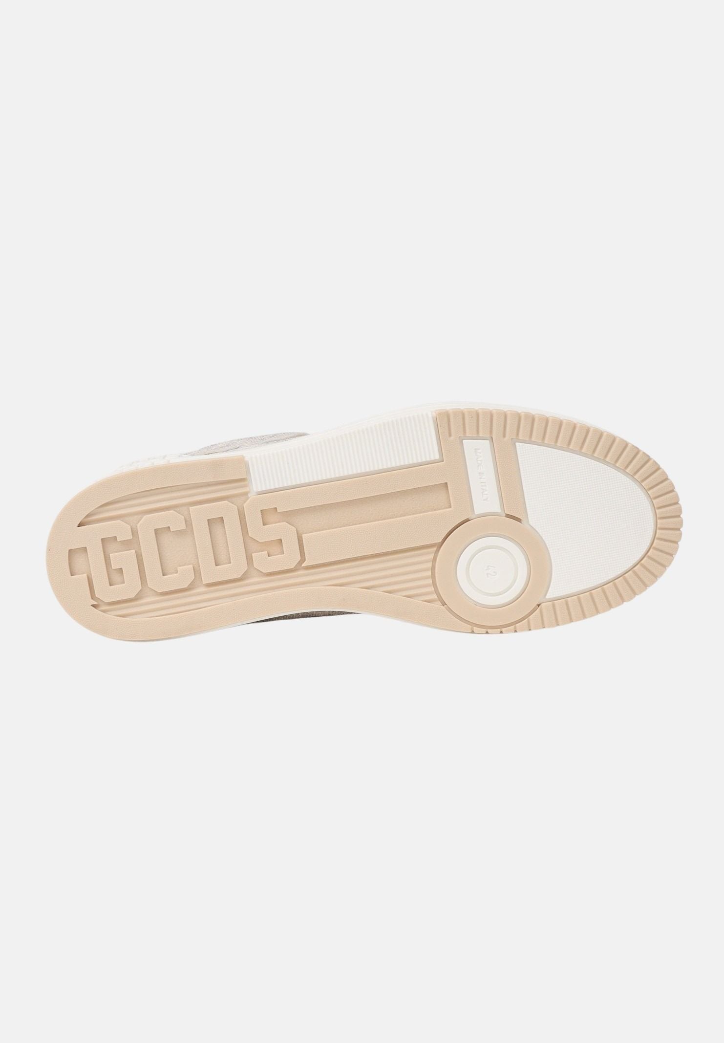 GCDS Sneakers beige da uomo con GCDS Monogram GCU1136 126 GCDS 