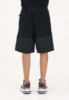 GCDS Shorts sportivo nero per uomo e donna con logo Z0MLQL230F004 999B GCDS 