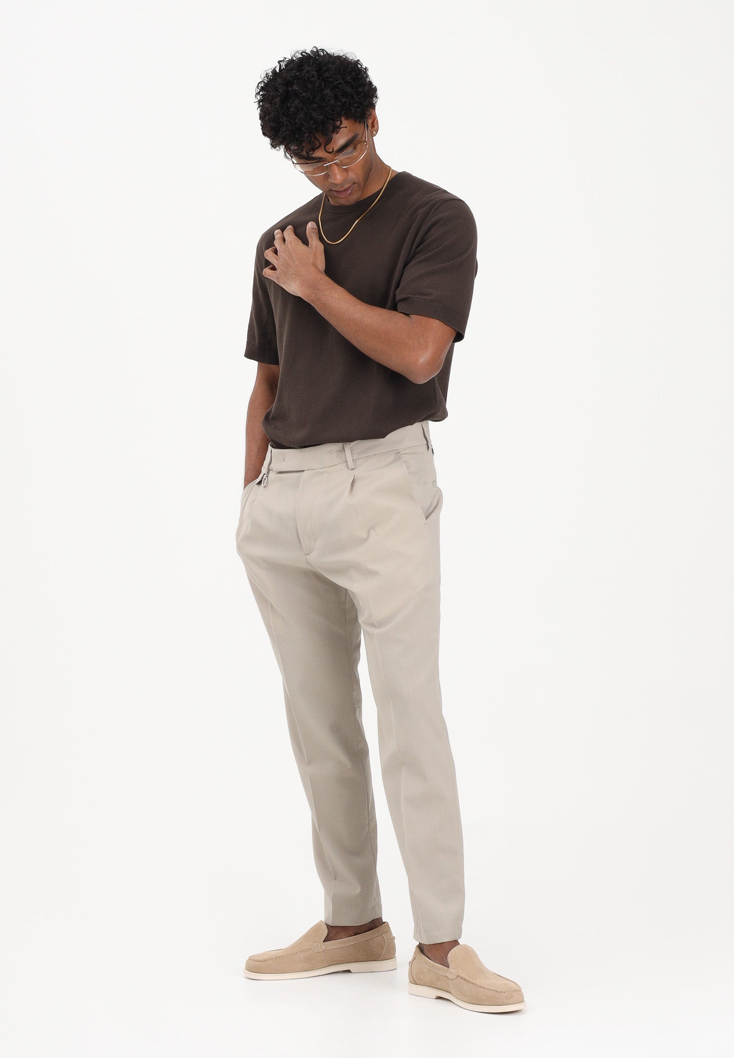 GOLDEN CRAFT Pantalone beige da uomo GC1PSS266892 A037 GOLDEN CRAFT 