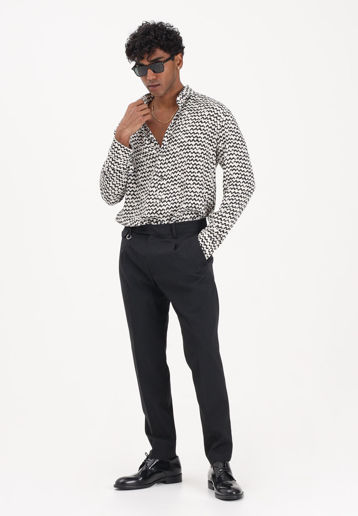 GOLDEN CRAFT Pantalone nero da uomo GC1PSS266892 D001 GOLDEN CRAFT 