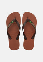 HAVAIANAS Infradito Brasil Logo marroni per uomo e donna 4110850 2815 HAVAIANAS 
