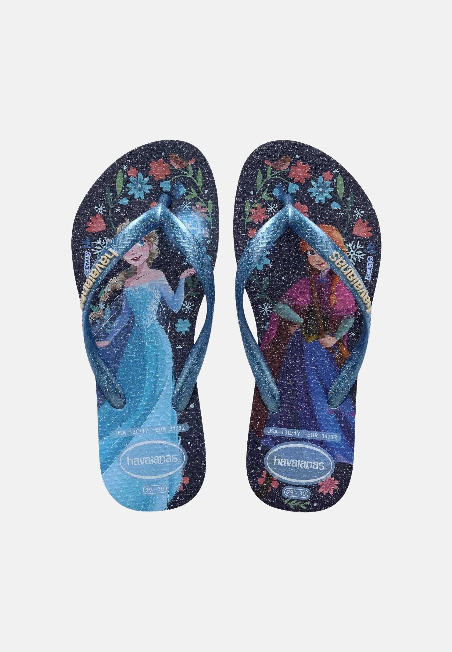 HAVAIANAS Infradito Slim Princess blu da neonato 4123328 2704 HAVAIANAS 