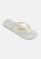 HAVAIANAS Infradito Logo Metallic bianchi da donna 4127244 0001 HAVAIANAS 
