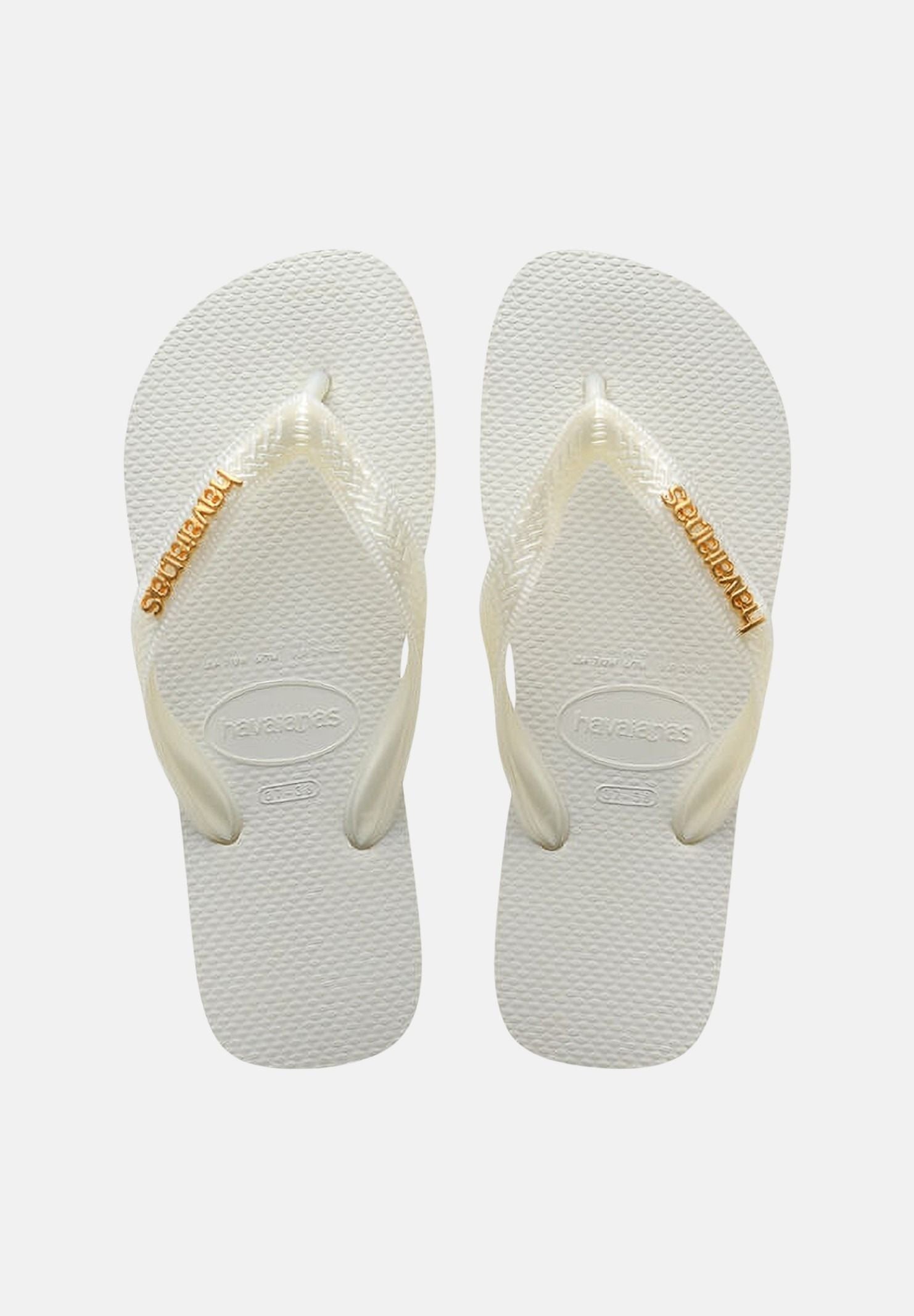 HAVAIANAS Infradito Logo Metallic bianchi da donna 4127244 0001 HAVAIANAS 