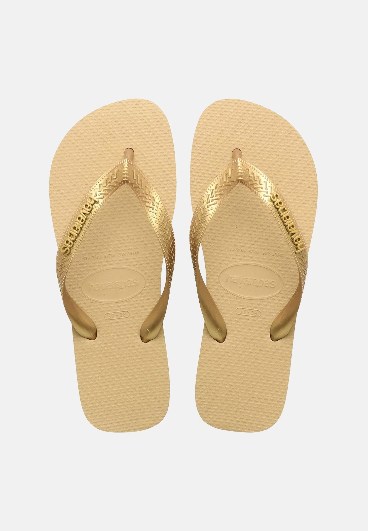 HAVAIANAS Infradito Logo Metallic oro da donna 4127244 0570 HAVAIANAS 