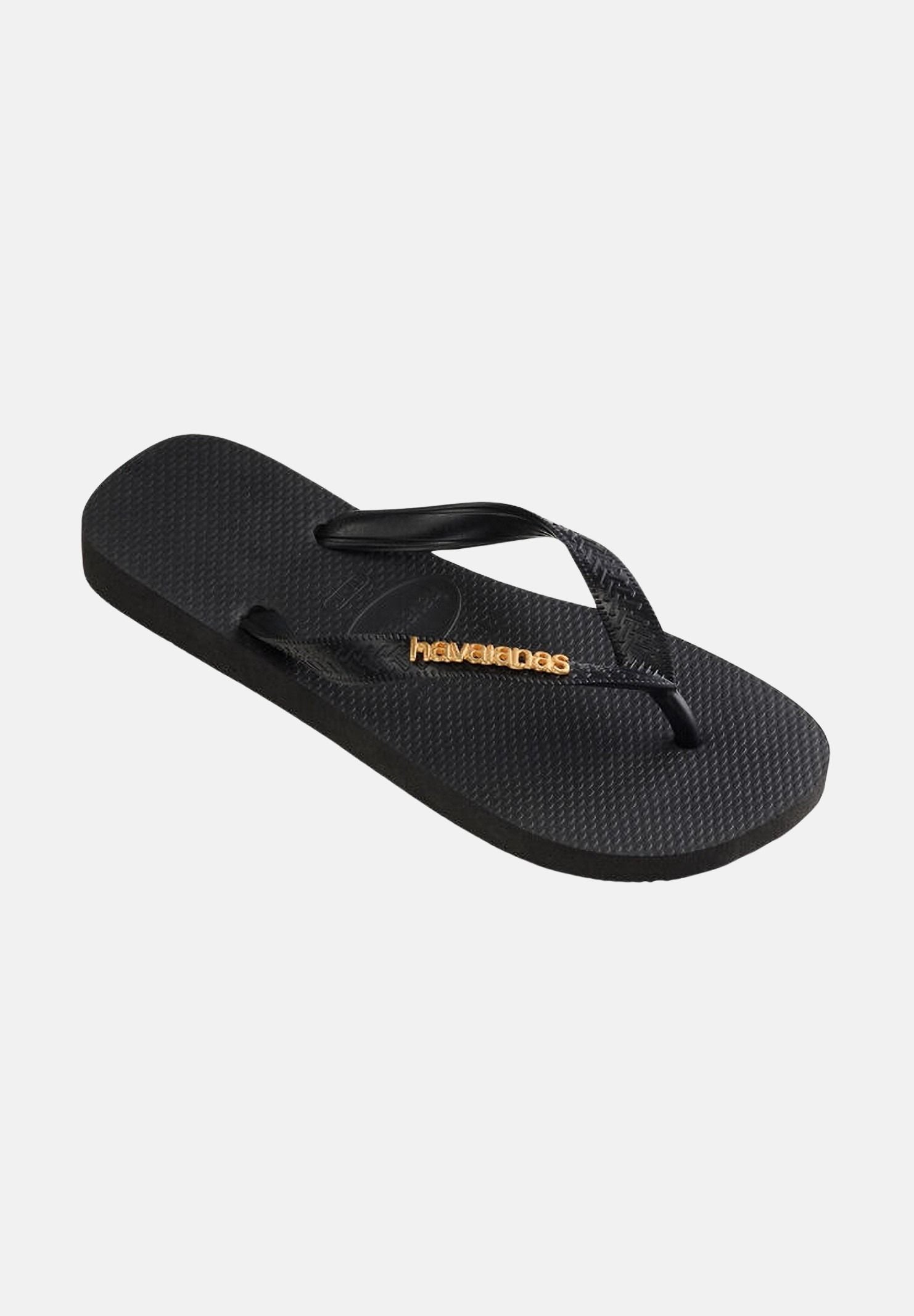 HAVAIANAS Infradito Logo Metallic neri da donna 4127244 1069 HAVAIANAS 