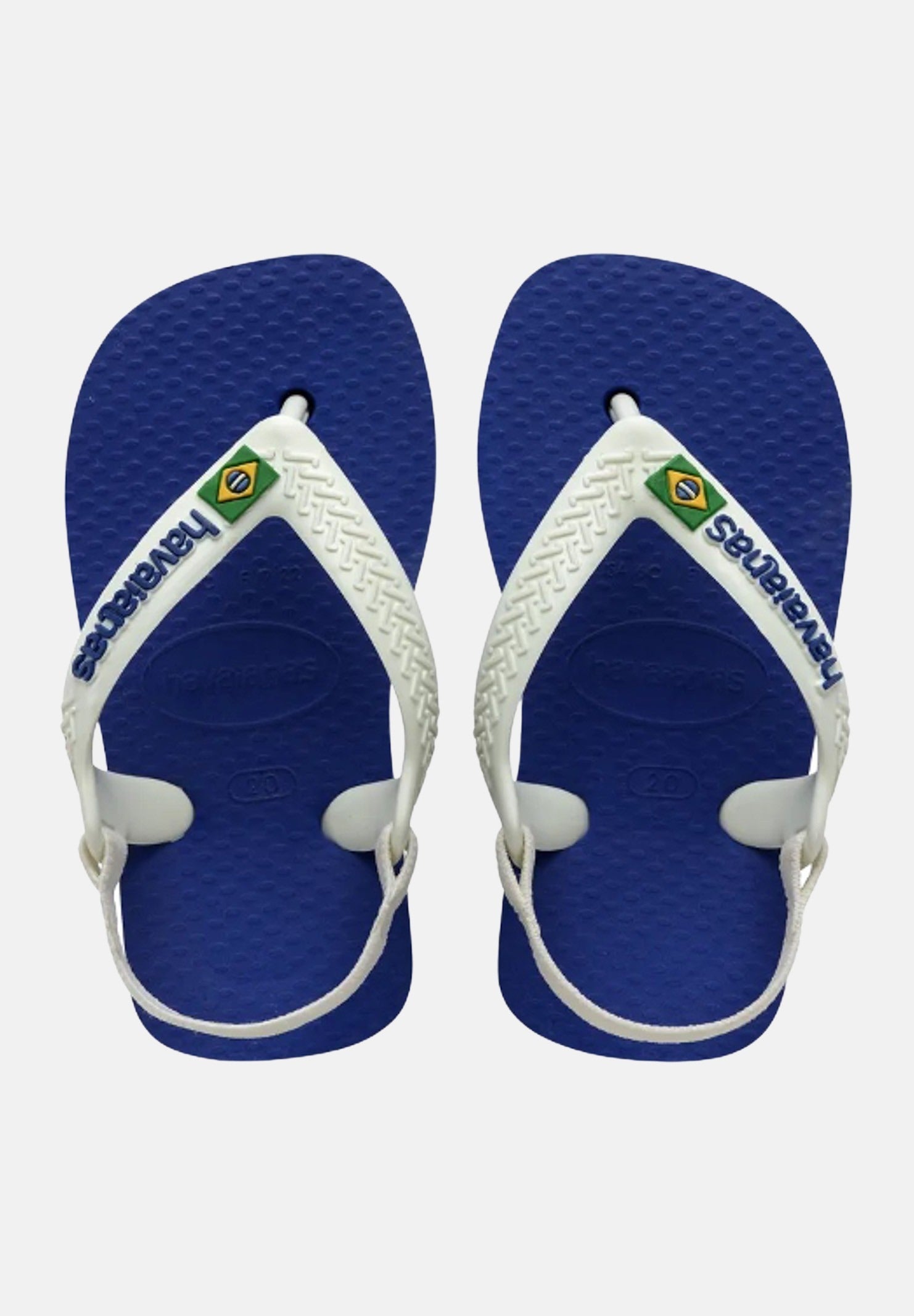 HAVAIANAS Sandali blu da neonato Brasil Logo II 4140577 2711 HAVAIANAS 