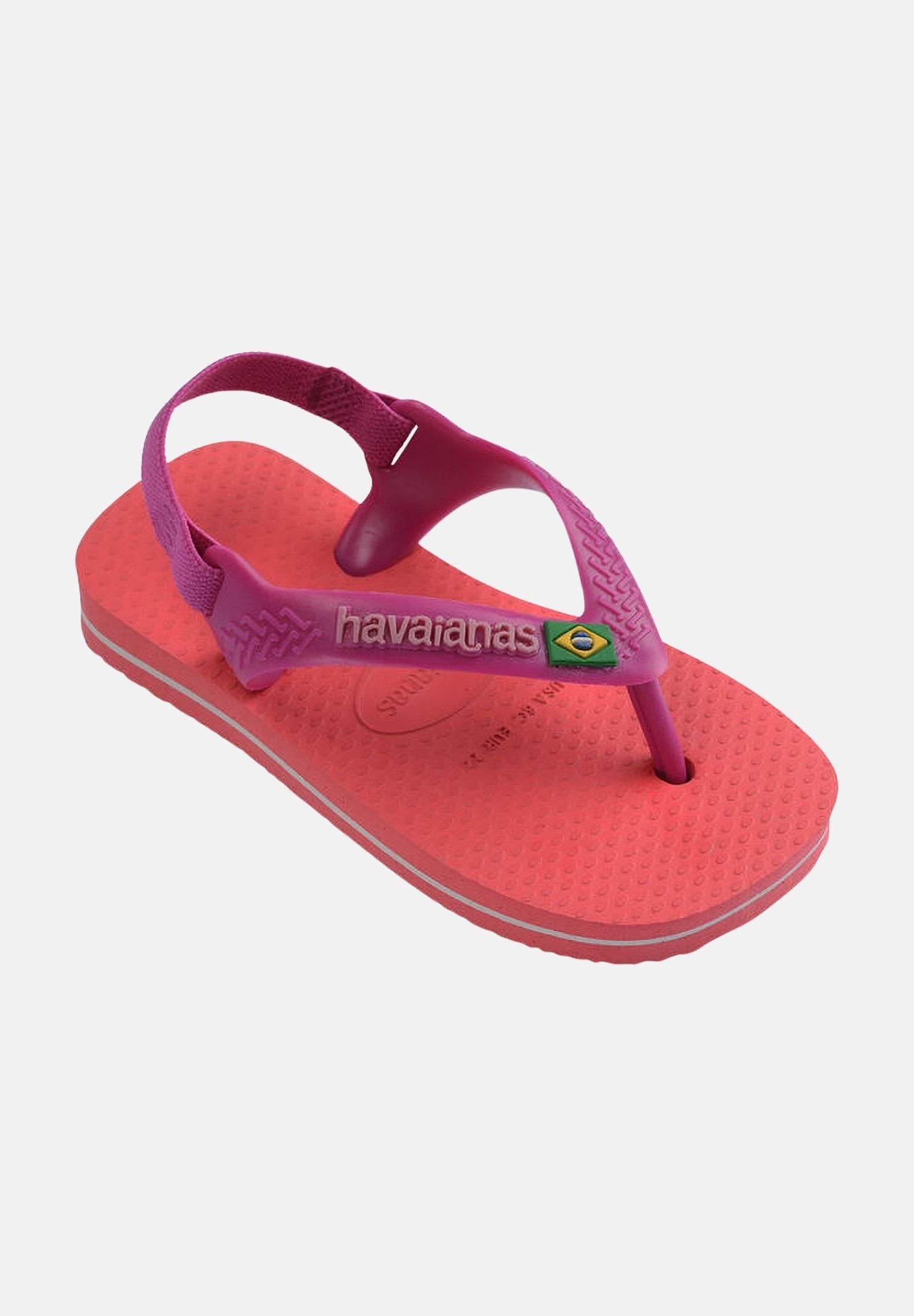 HAVAIANAS Sandali Brasil Logo II corallo da neonato 4140577 4380 HAVAIANAS 