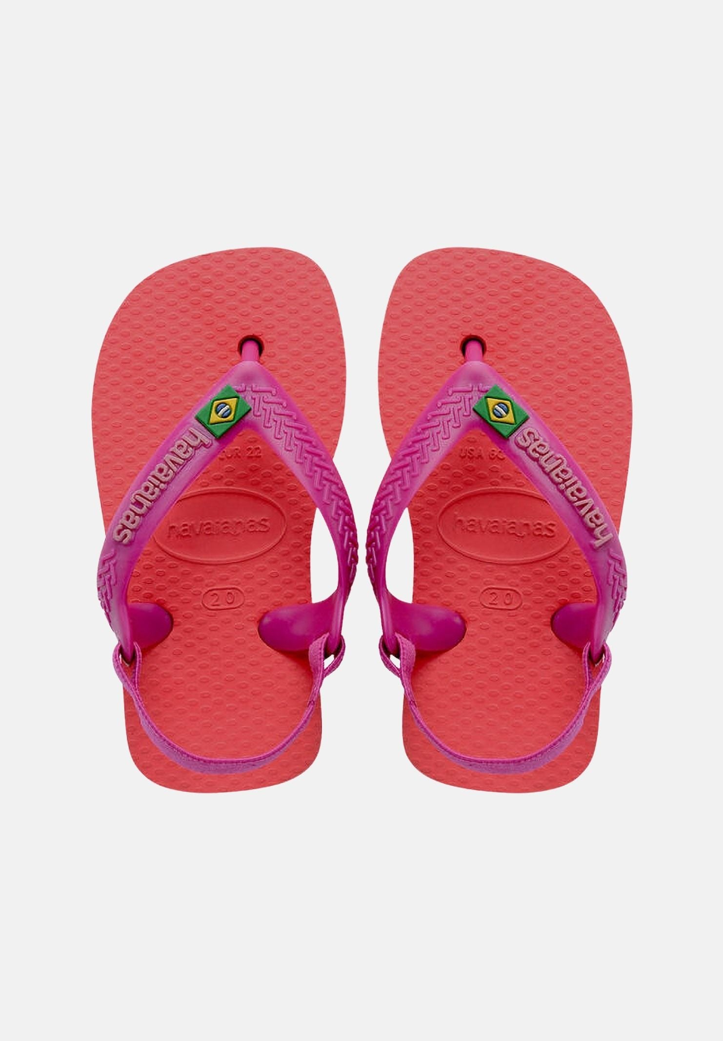 HAVAIANAS Sandali Brasil Logo II corallo da neonato 4140577 4380 HAVAIANAS 