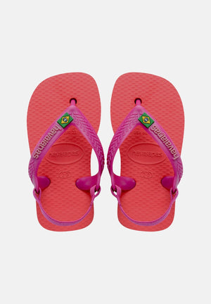 HAVAIANAS Sandali Brasil Logo II corallo da neonato 4140577 4380 HAVAIANAS 