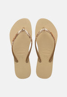 HAVAIANAS Infradito Slim Glitter II sabbia da bambina 4146975 0154 HAVAIANAS 